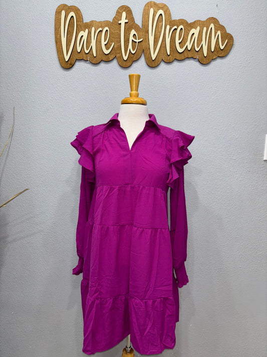 Magenta Dress
